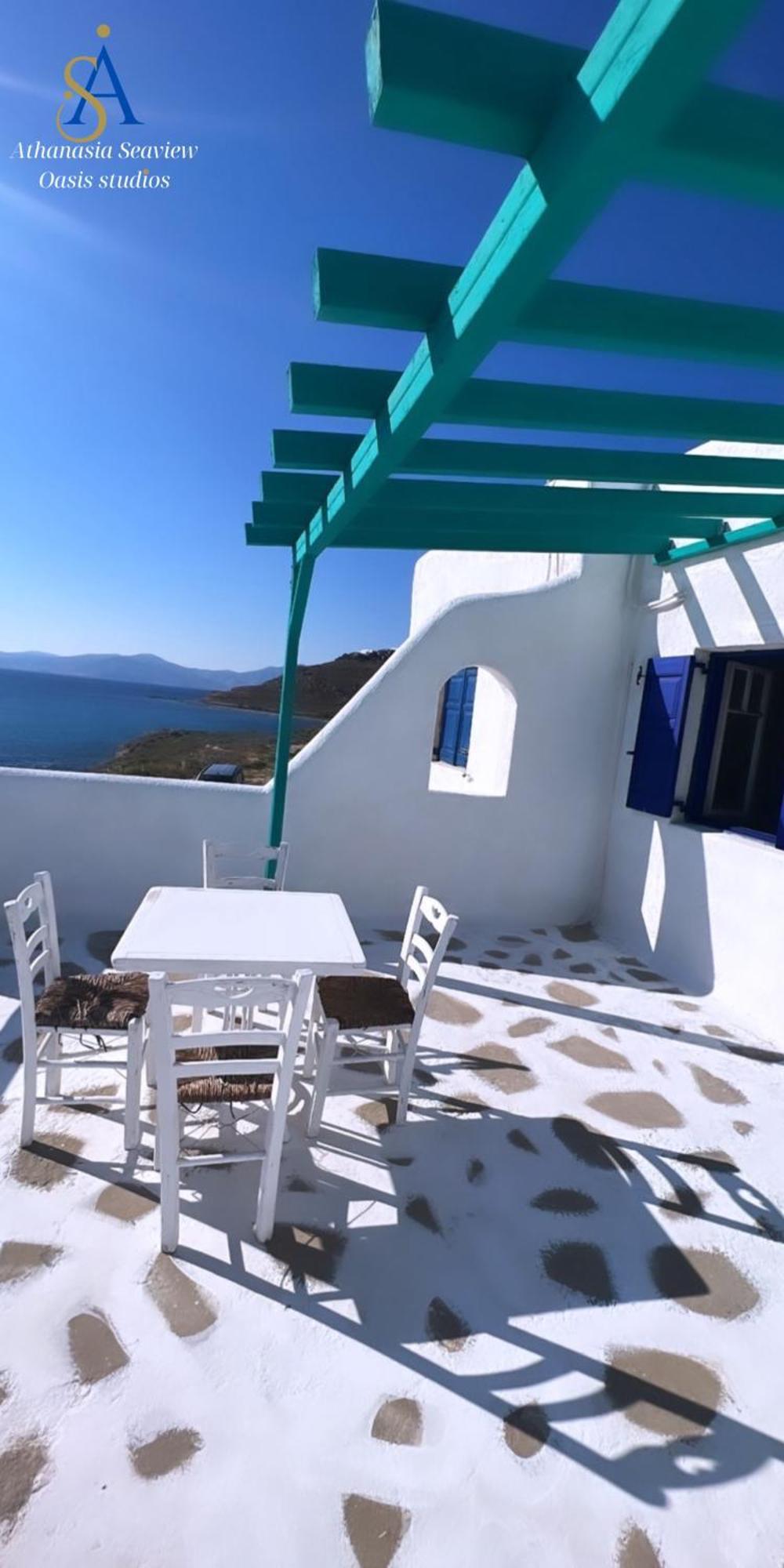 Mykonos Athanasia Seaview Oasis Studios By The Port Houlakia  Extérieur photo