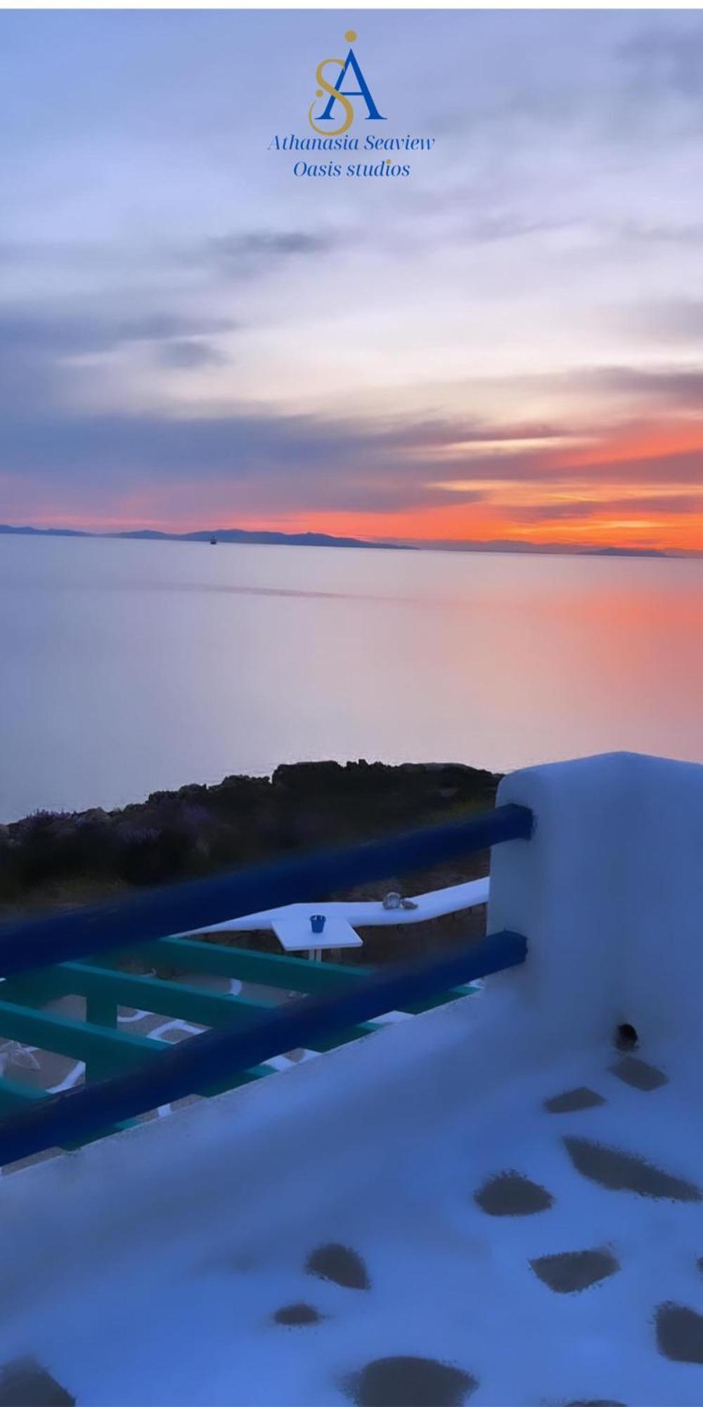 Mykonos Athanasia Seaview Oasis Studios By The Port Houlakia  Extérieur photo
