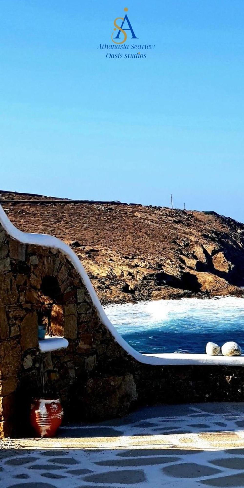 Mykonos Athanasia Seaview Oasis Studios By The Port Houlakia  Extérieur photo