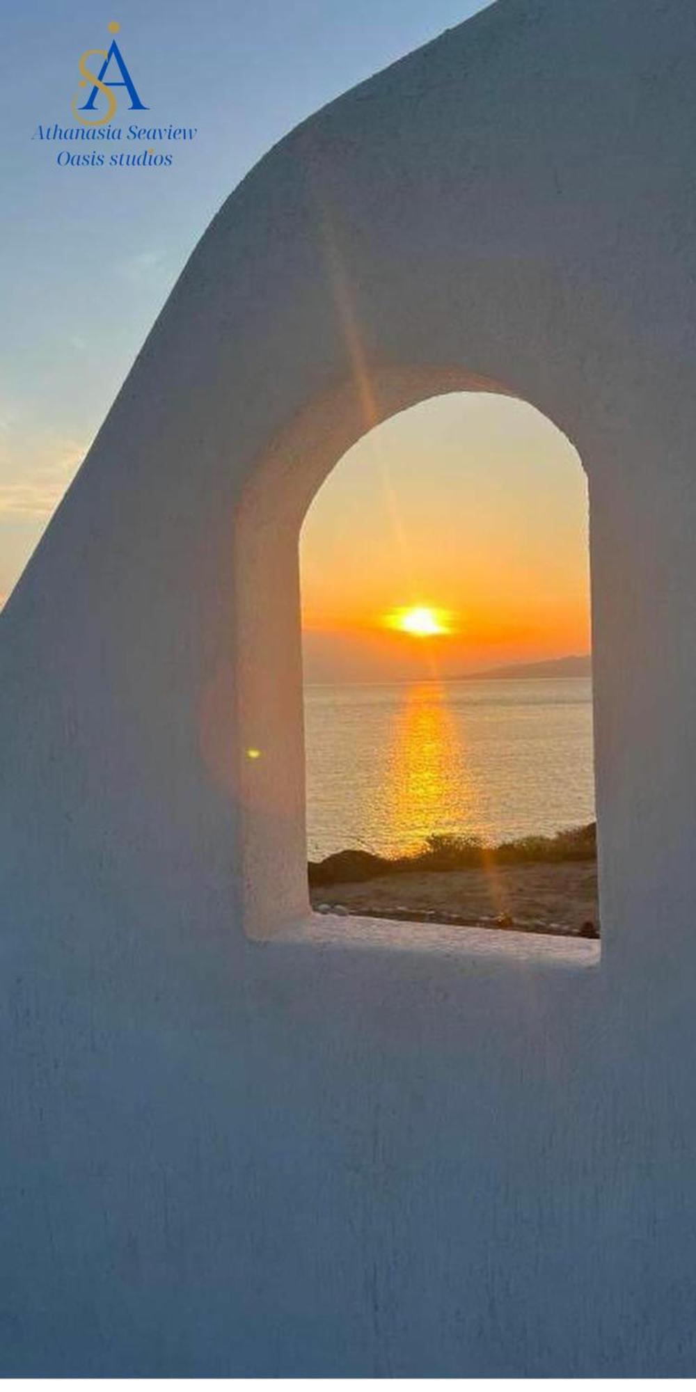 Mykonos Athanasia Seaview Oasis Studios By The Port Houlakia  Extérieur photo