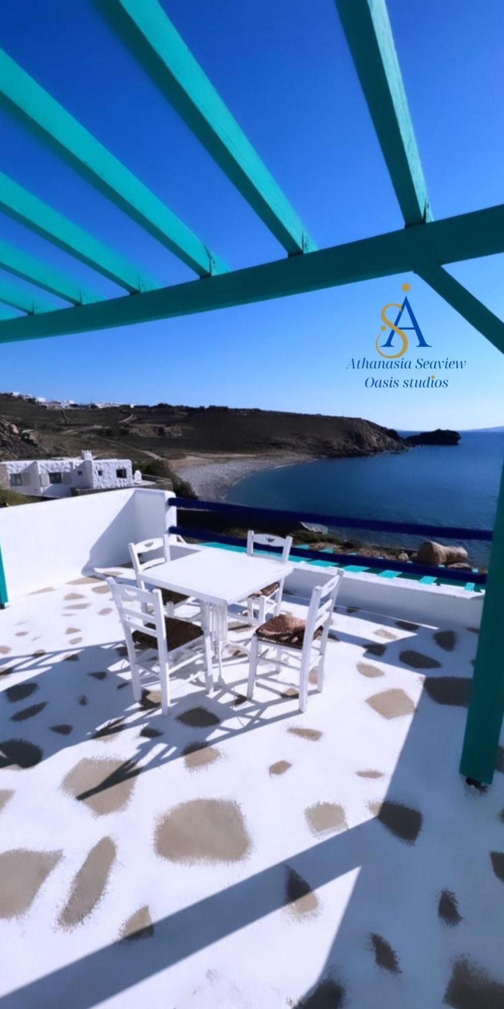 Mykonos Athanasia Seaview Oasis Studios By The Port Houlakia  Chambre photo