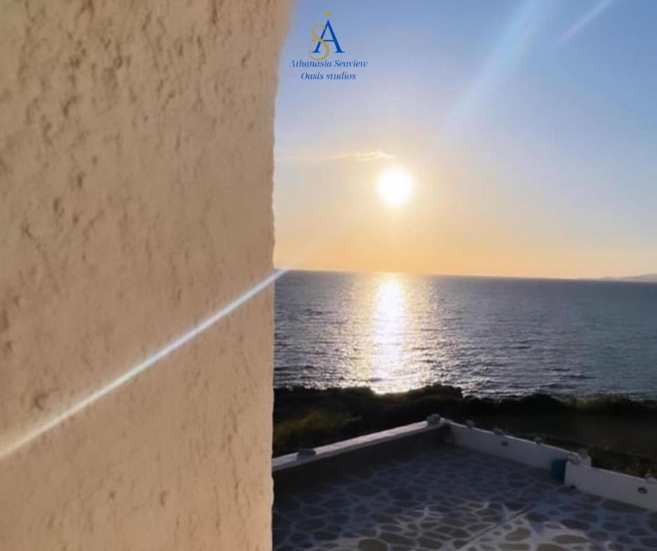 Mykonos Athanasia Seaview Oasis Studios By The Port Houlakia  Extérieur photo
