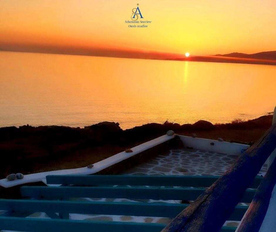 Mykonos Athanasia Seaview Oasis Studios By The Port Houlakia  Chambre photo