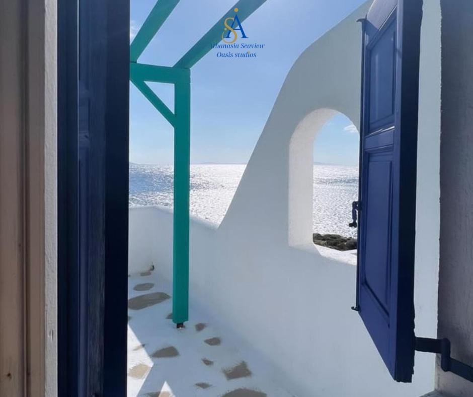 Mykonos Athanasia Seaview Oasis Studios By The Port Houlakia  Extérieur photo
